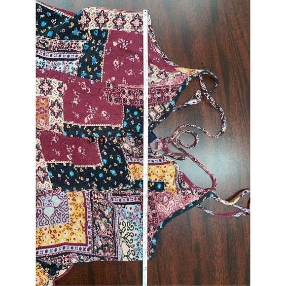 American Eagle Patchwork Tank Top Size X-Small - Picture 6 of 7